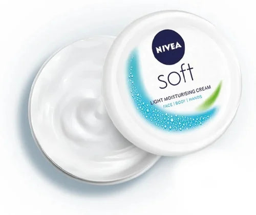 Nivea cream & soft 2 pcs set.