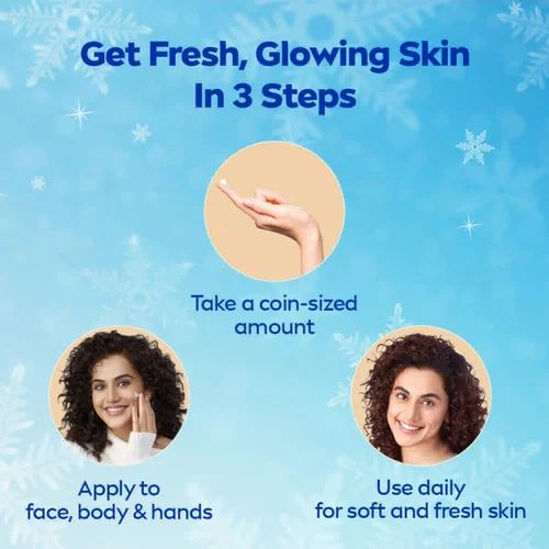 Nivea cream & soft 2 pcs set.