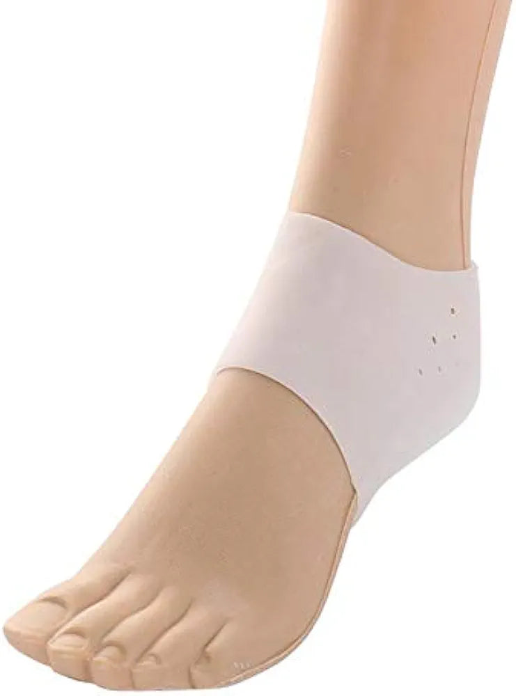 Random Delivery Silicone Heel Pads, Socks & Moisturizing Foot Cover For Heel Protection From Abrasion And Friction(2 pcs set)