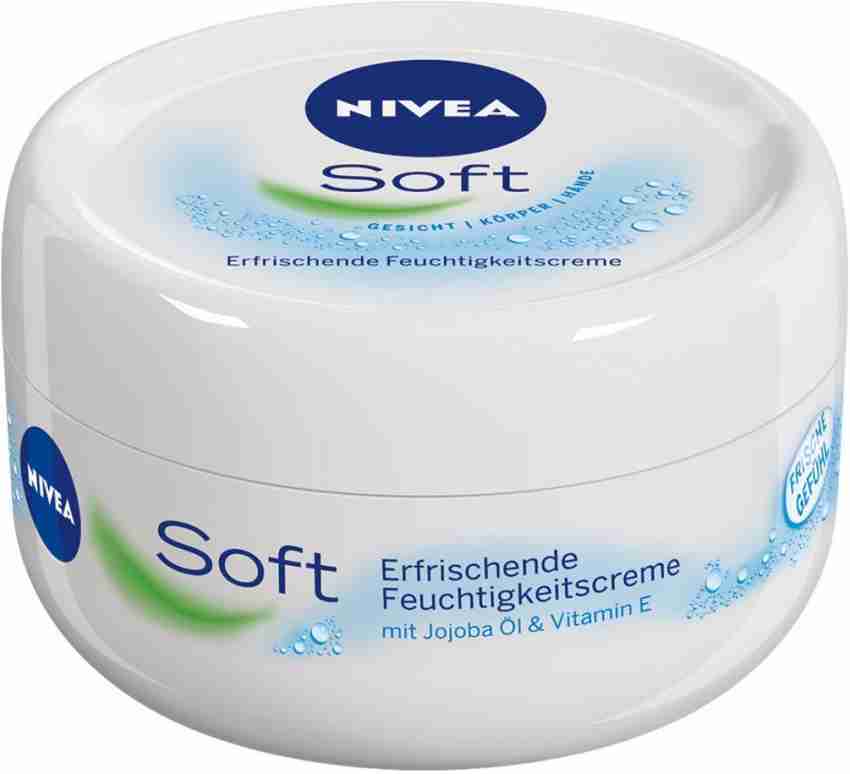 Nivea cream & soft 2 pcs set.