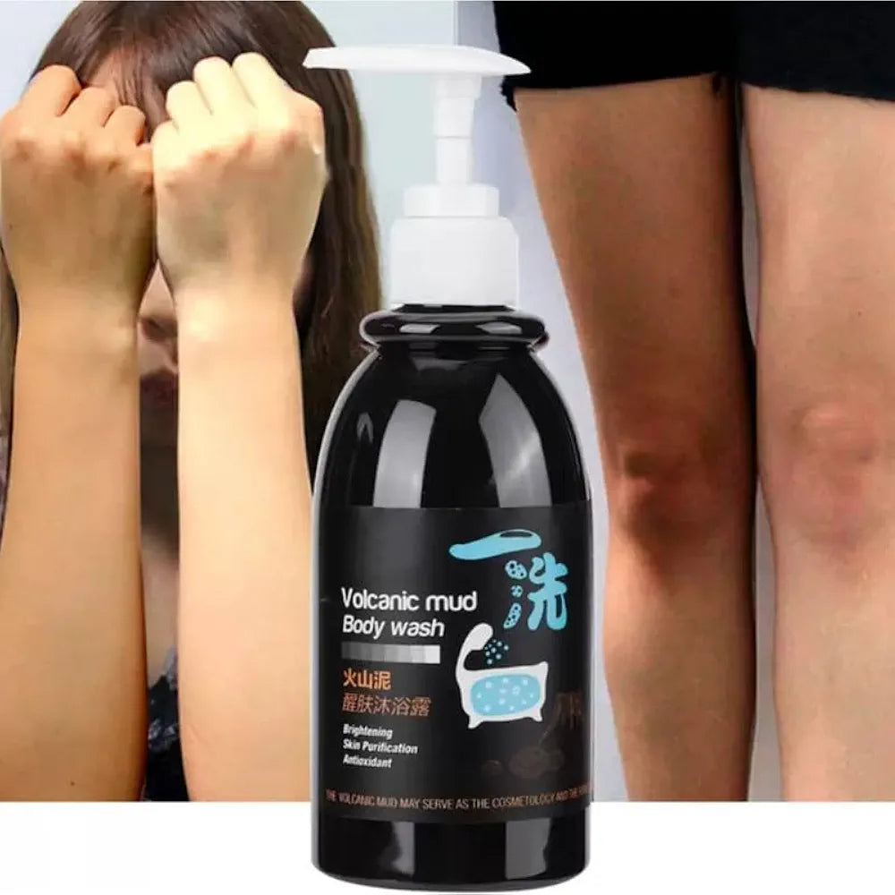 Volcanic mud body wash 250 ml.