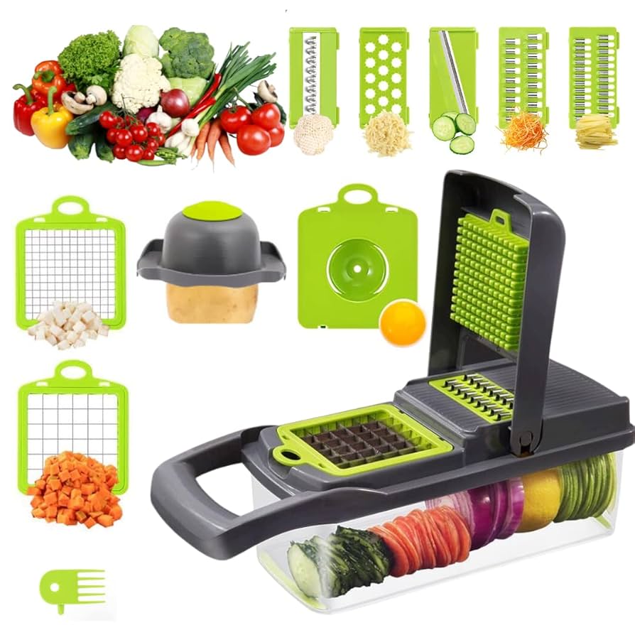 Veggie Slicer 16pcs тАУ Multifunctional Vegetable Chopper