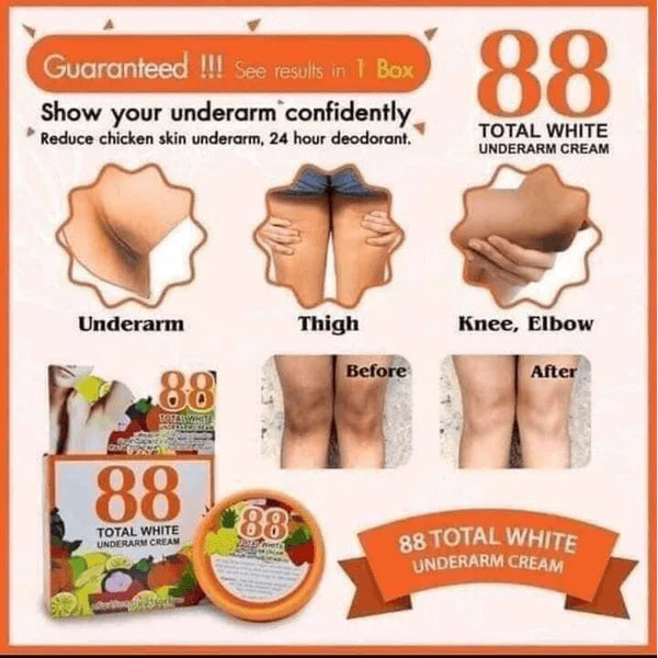 88 Total White Underarm Cream тАУ 50g