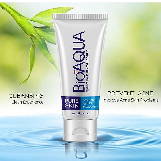 Bioaqua pure skin anti acne cleanser (100ml)