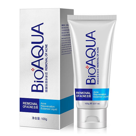 Bioaqua pure skin anti acne cleanser (100ml)