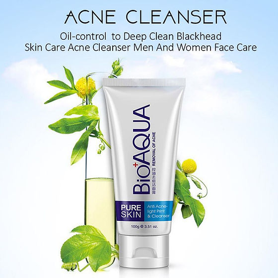 Bioaqua pure skin anti acne cleanser (100ml)