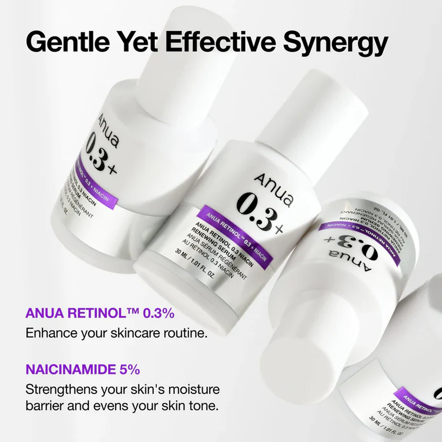 Anua Retinol 0.3% + Niacin Renewing Serum - 30ml