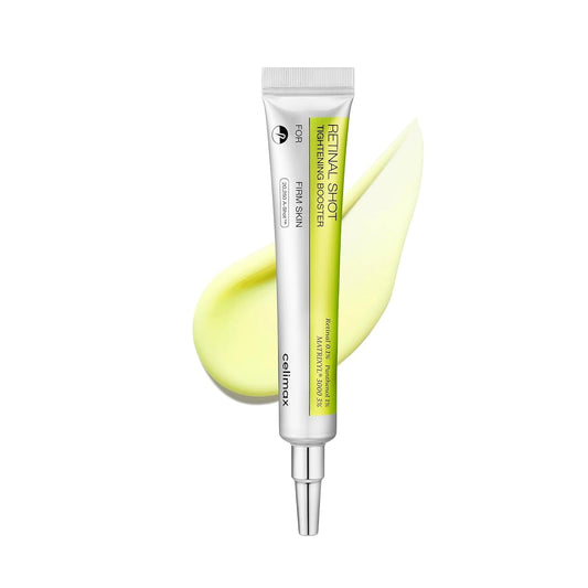 Celimax The Vita-A Retinal Shot Tightening Booster bottle with packaging
