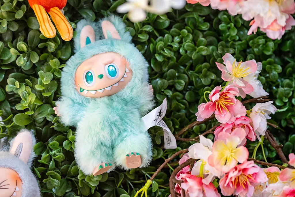 Labubu Spring Edition โ Mint Furry Plush (Secret Collectible)