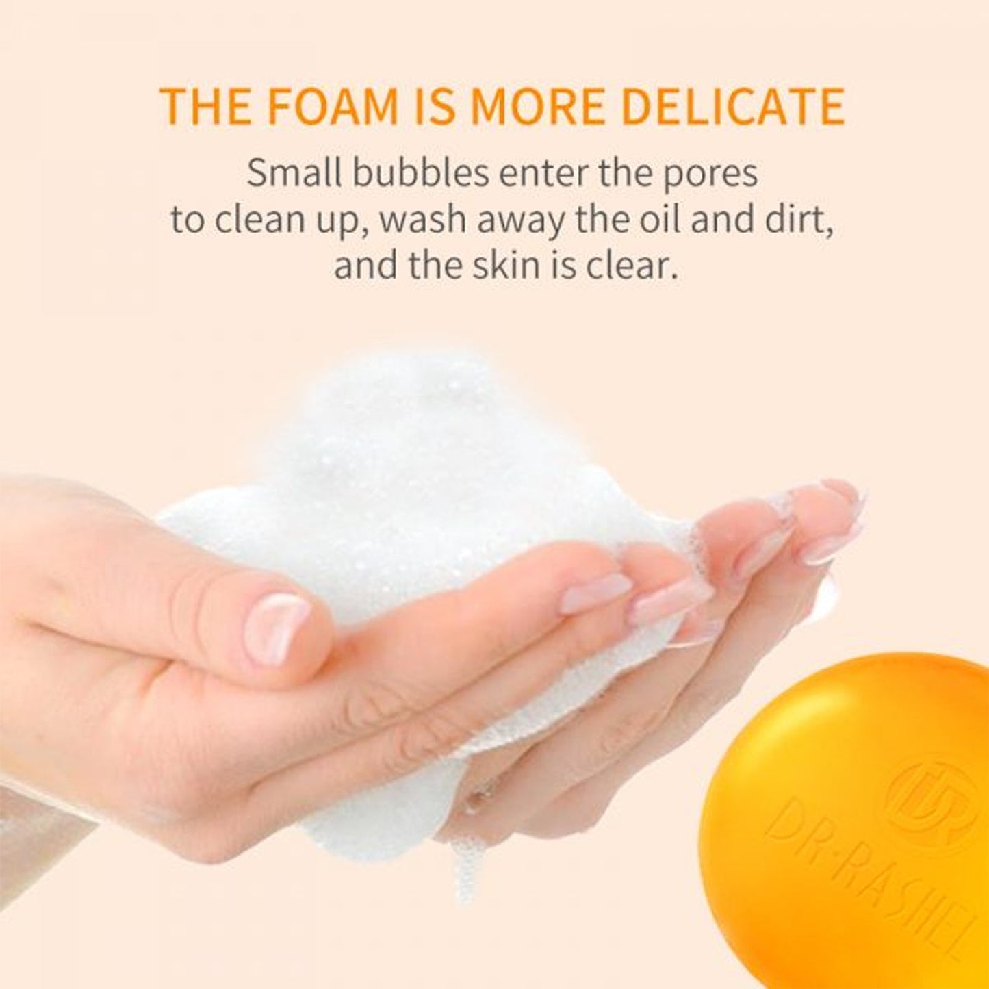 Dr.Rashel Vitamin C Skin Whitening Soap - 100gm