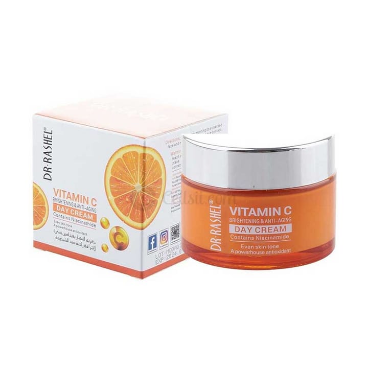Brightening anty aging niacinamide day and night cream (dr.rashel).