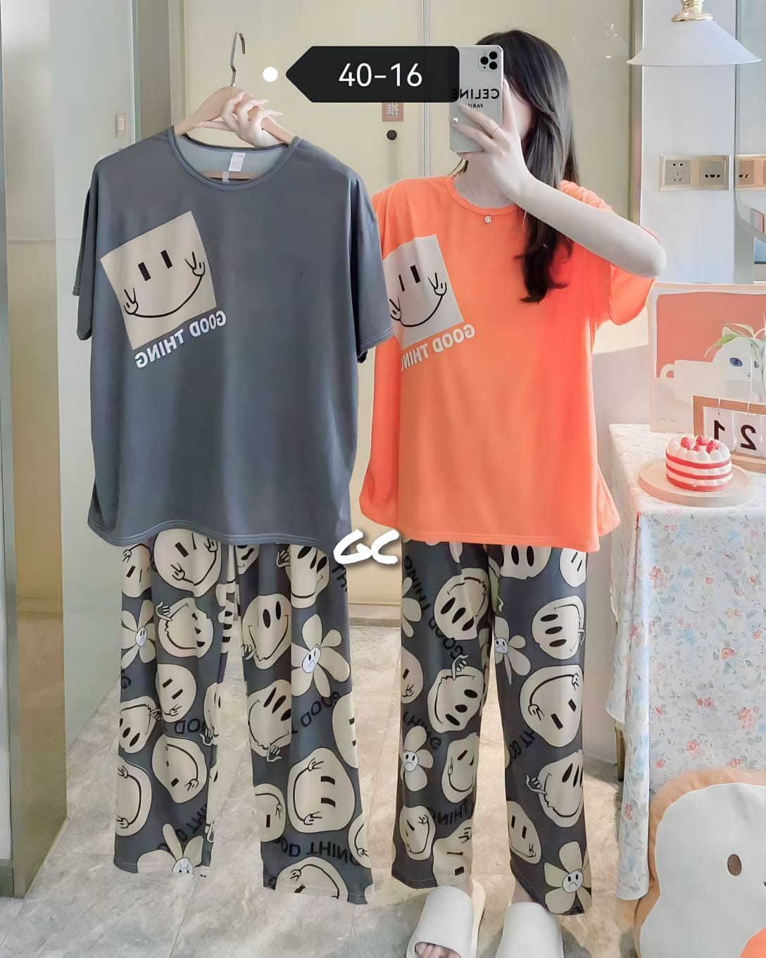 Pajama night ware 2 pc set.