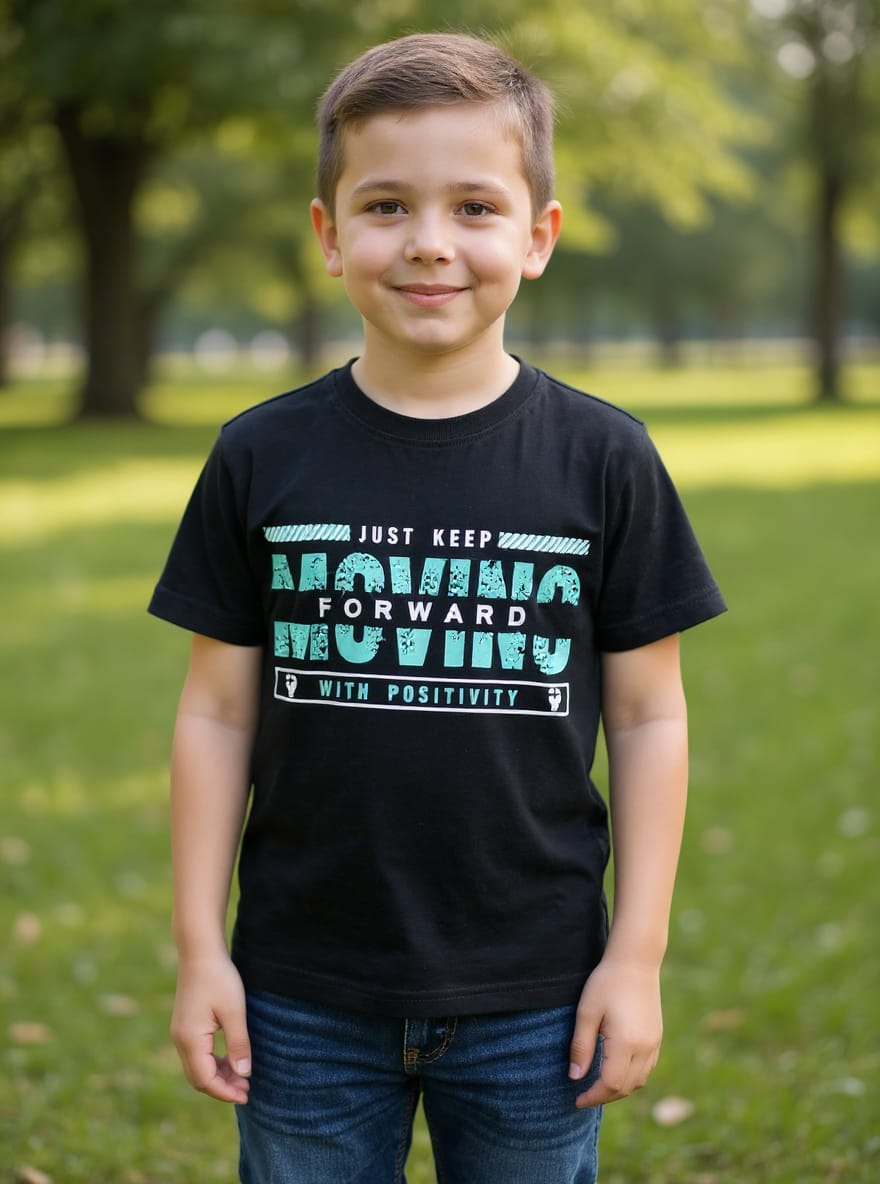 Boys' "Our Team Player" Football Graphic T-Shirt