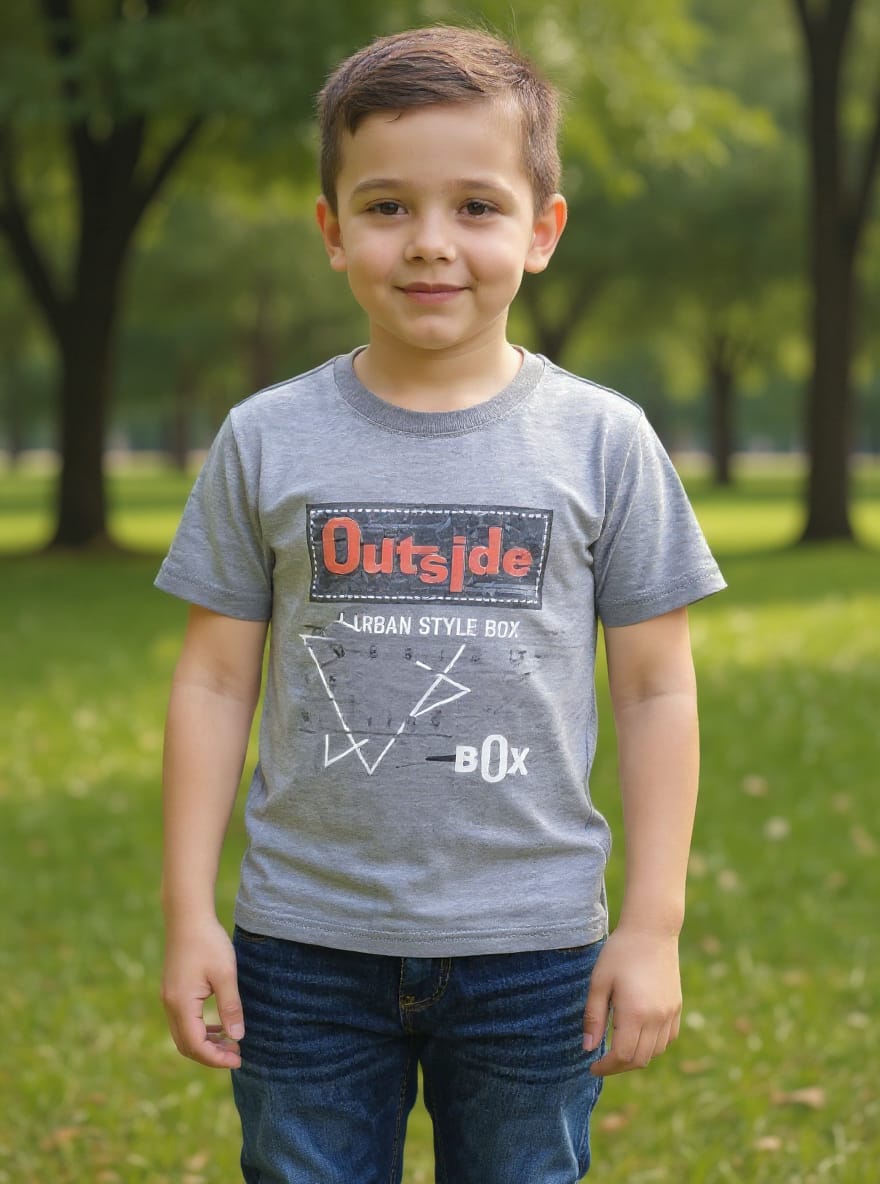 Boys' "Our Team Player" Football Graphic T-Shirt