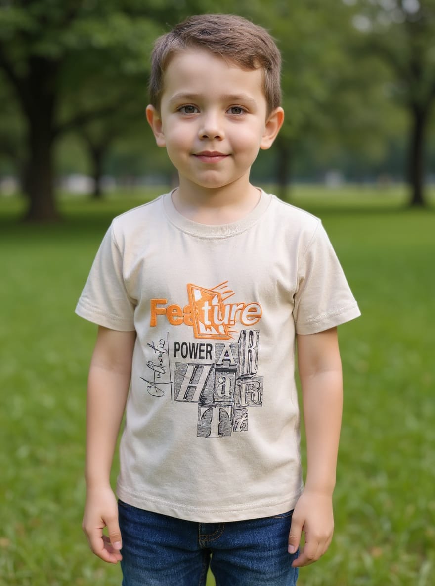 Boys' "Our Team Player" Football Graphic T-Shirt