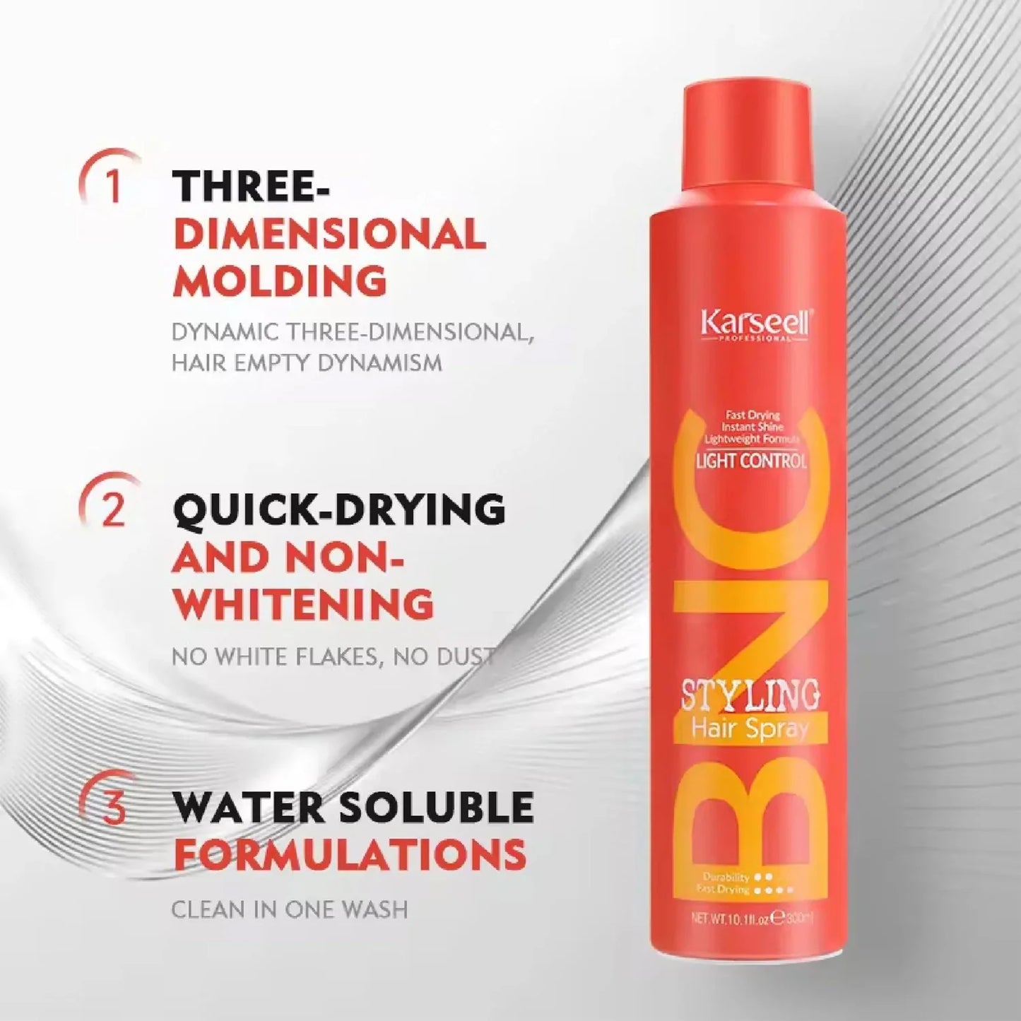 Karseell BNC Hair Styling Spray 300ml