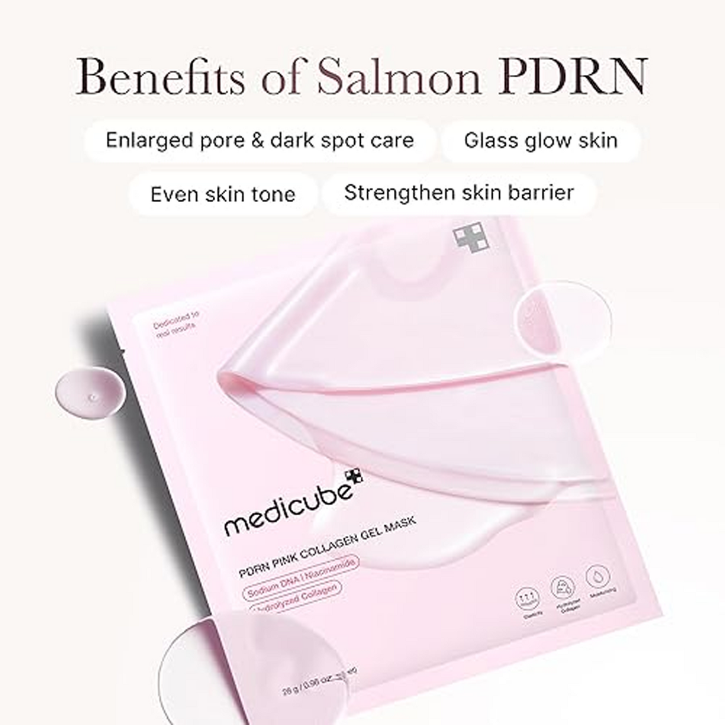 Medicube PDRN Pink Collagen Gel Mask - 28g