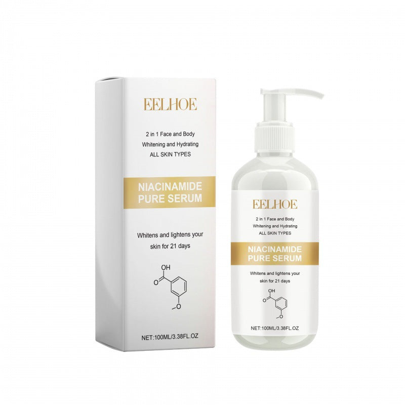 Niacinamide whitening pure face serum (100 ml).