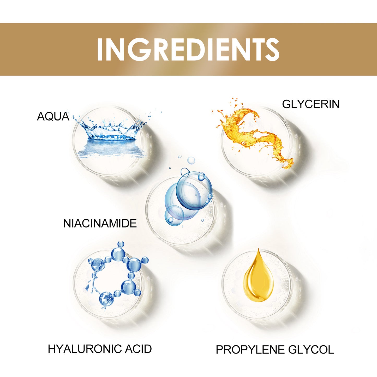 Niacinamide whitening pure face serum (100 ml).