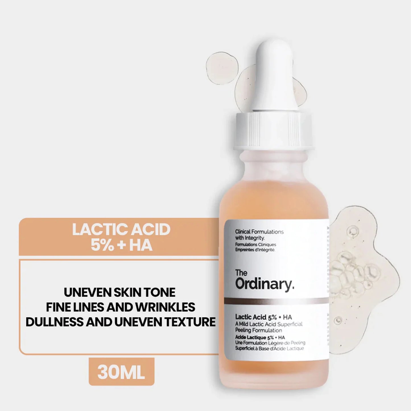 The Ordinary Lactic Acid 5% + HA 30ml.