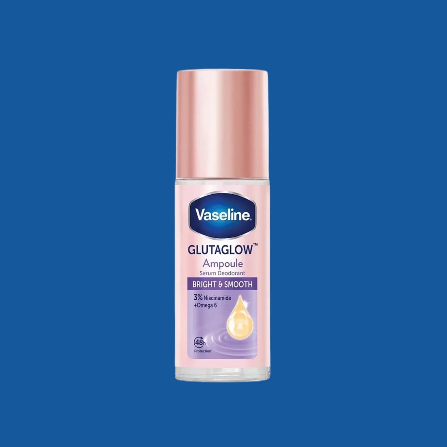 Vaseline Gluta Glow Ampoule Serum Deodorant Bright & Smooth 45ml
