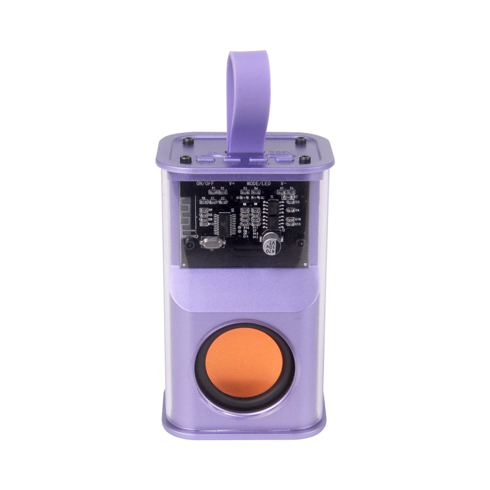 Portable Bluetooth Speaker 5W – 360° Surround Sound with Light Effects