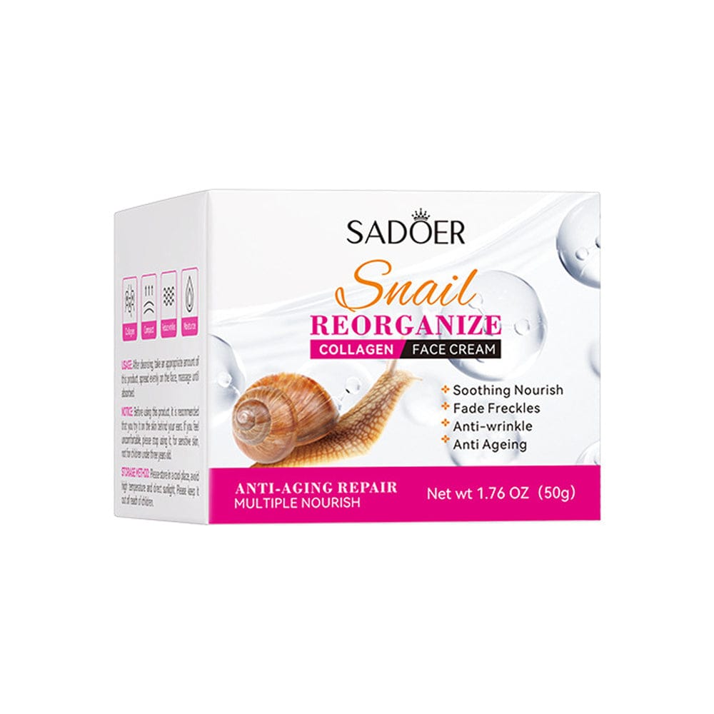 Sadoer Snail Reorganize Collagen Face Cream тАУ 50g