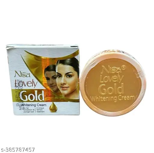Nisa Lovely Gold Whitening Cream – Fair Complexion & Younger Look