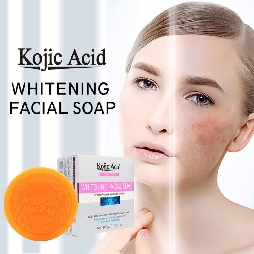 Kojic Acid Whitening Facial Soap – Brightening and Spot Removal