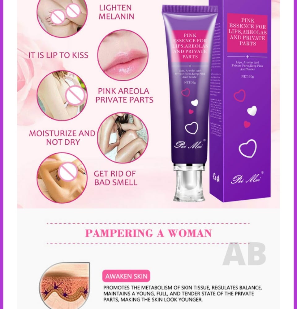 Pei Mei Pink Essence for Lips, Areolas, and Private Parts тАУ 30g
