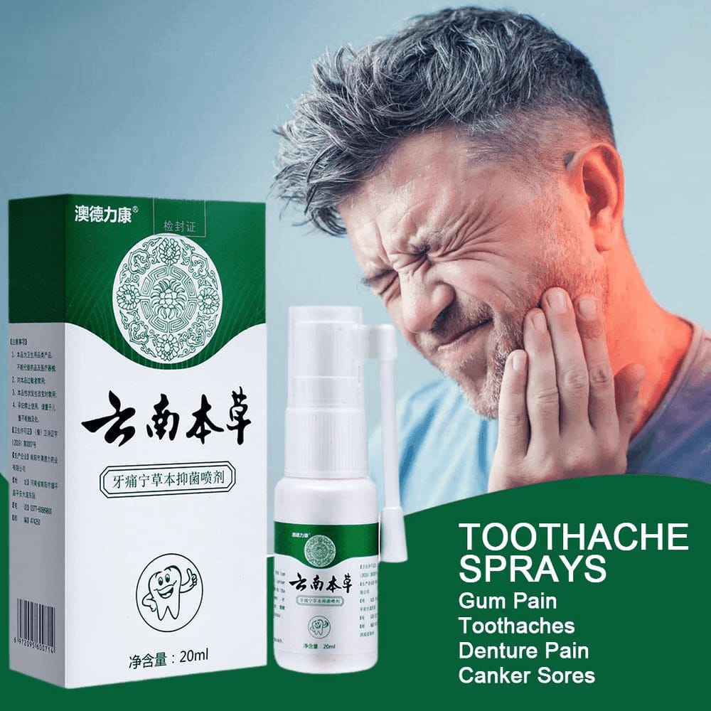 Toothache Relief Herbal Spray – 20ml