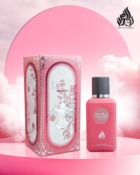 Dirham Wardi Eau De Parfum 100ml bottle by Ard Al Zaafaran