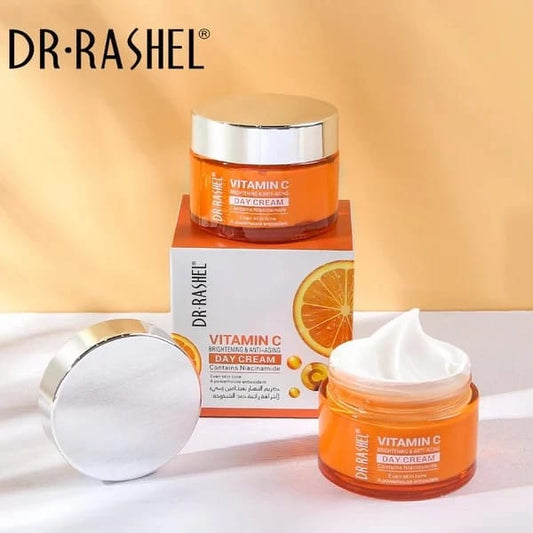 Dr.Rashel Vitamin C Day Cream 50g jar with packaging
