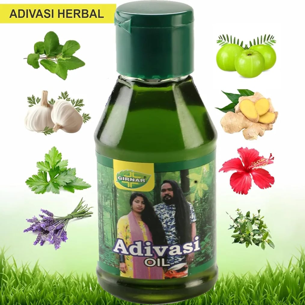Girnar Adivasi Hair Oil Original Herbal Oil 100ml