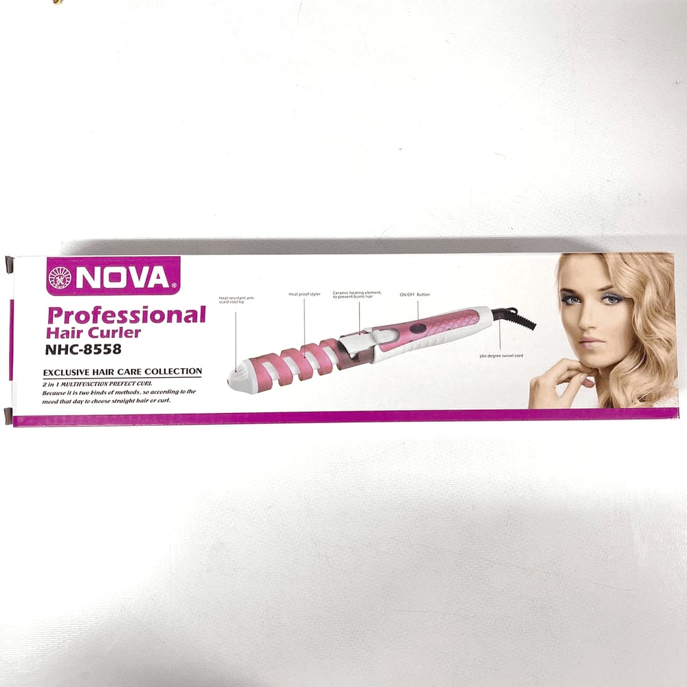Nova 2 in 1 Professional Hair Curler NHC-8558