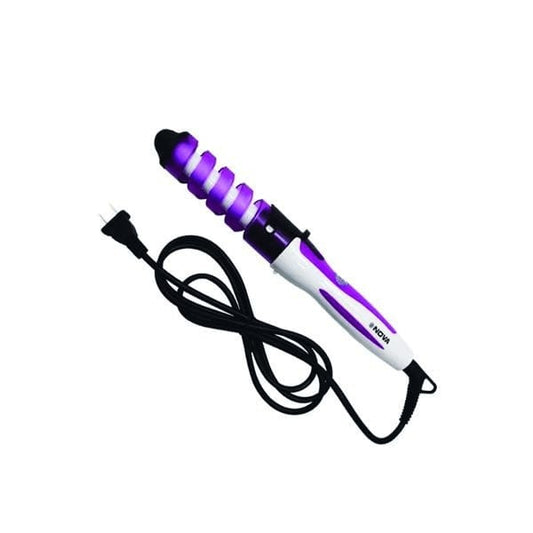 Nova 2 in 1 Professional Hair Curler NHC-8558 with styling plates