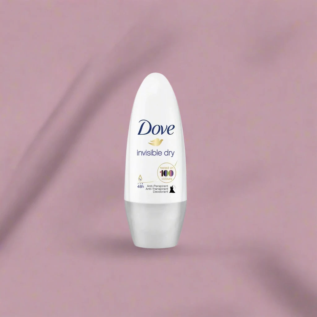 Dove Invisible Dry Antiperspirant Roll on 2pcs