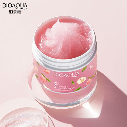 Bioaqua peach extract fruit acid exfoliation.