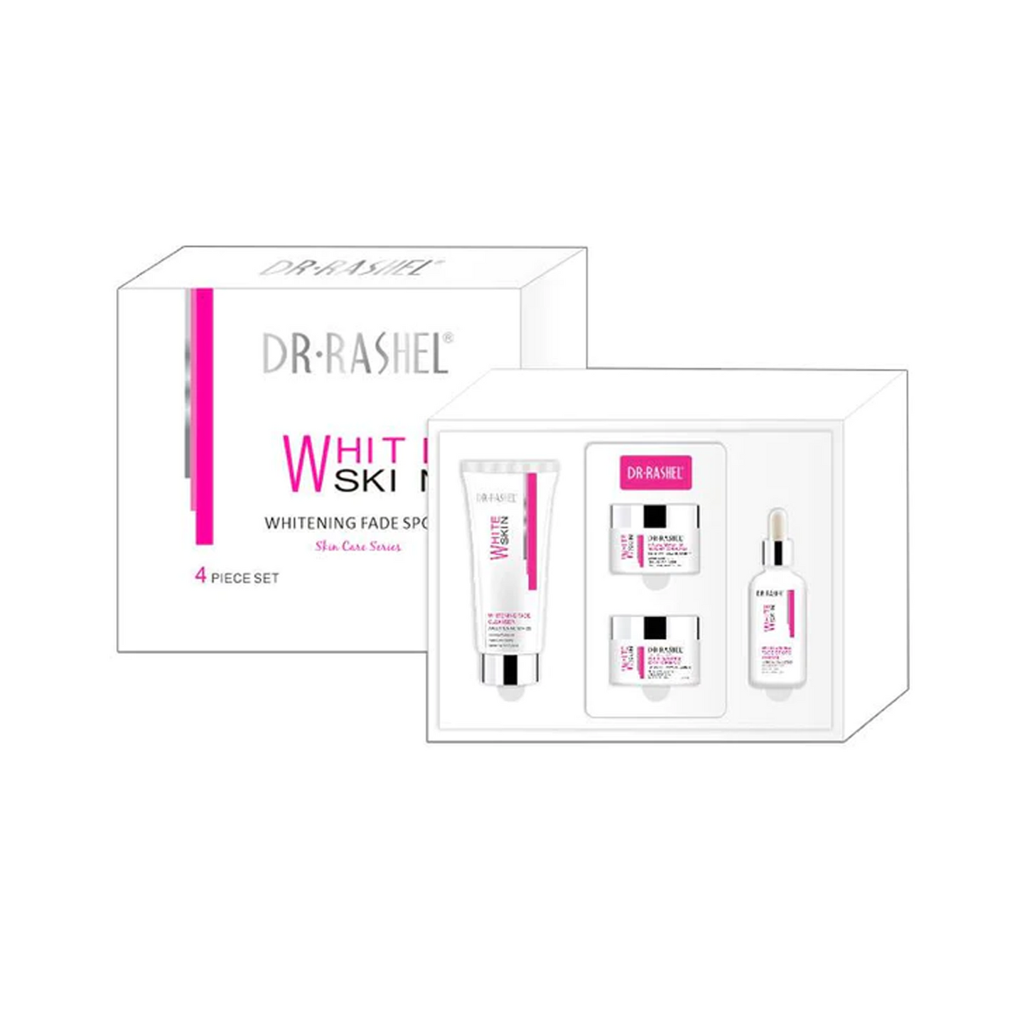 Dr.Rashel White Skin 4-in-1 Set Cleanser Serum Day & Night Cream