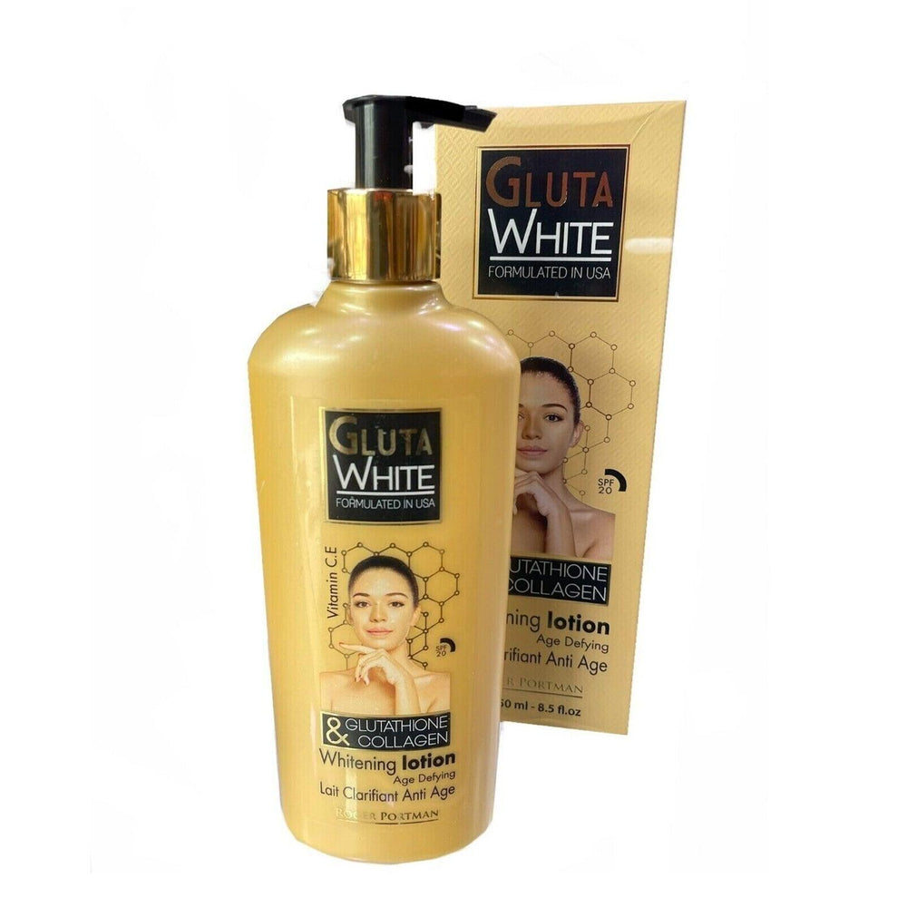 Gluta white whitening lotion glutathione & collagen (250ml)