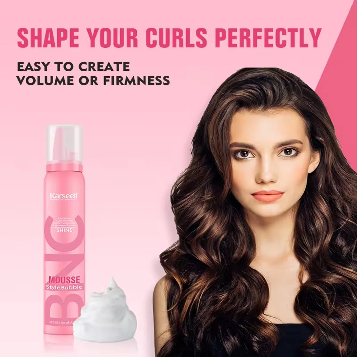 Karseell BNC Mousse Style Bubble 200ml.
