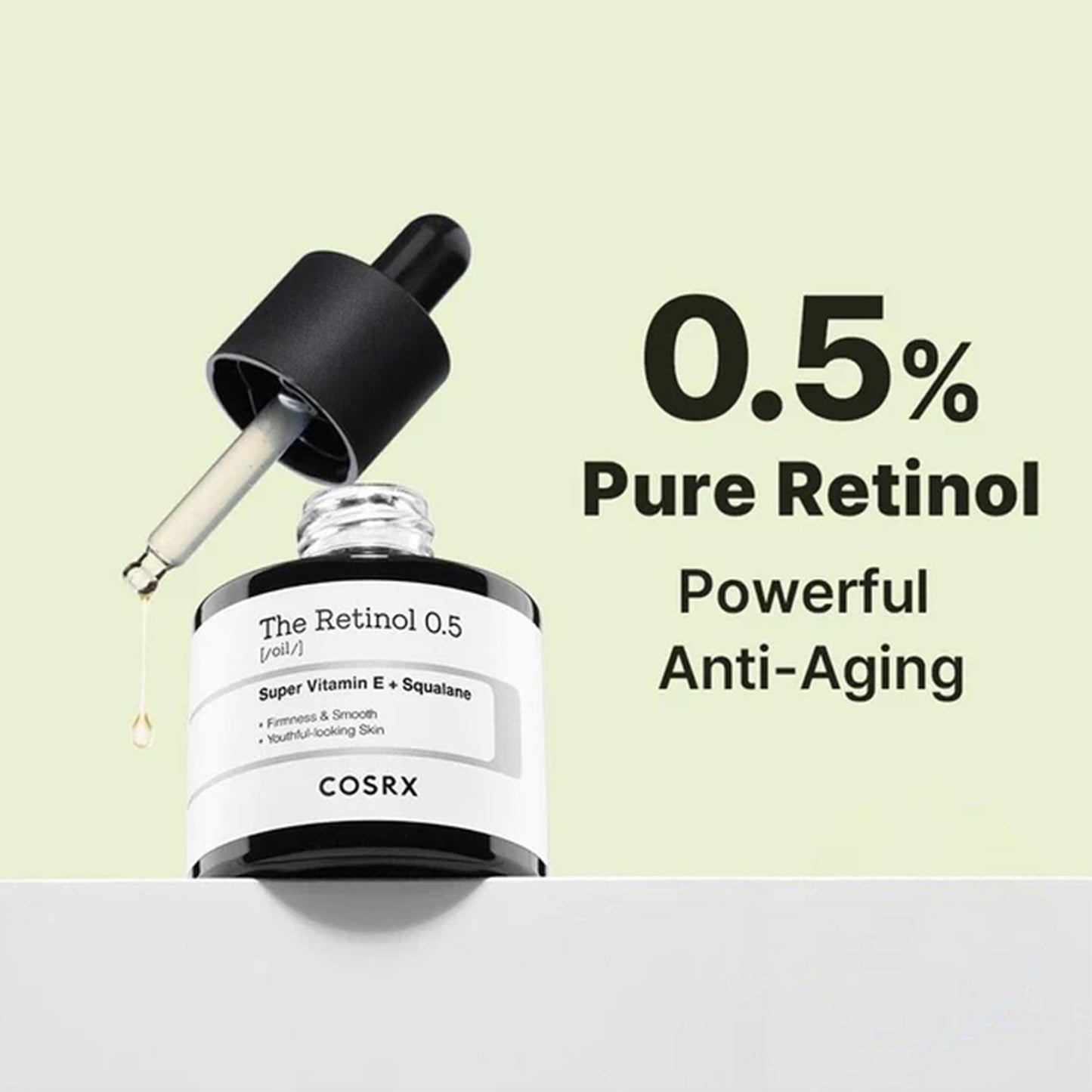 Cosrx The Retinol 0.5 Oil For Young And Smooth Skin - 20ml