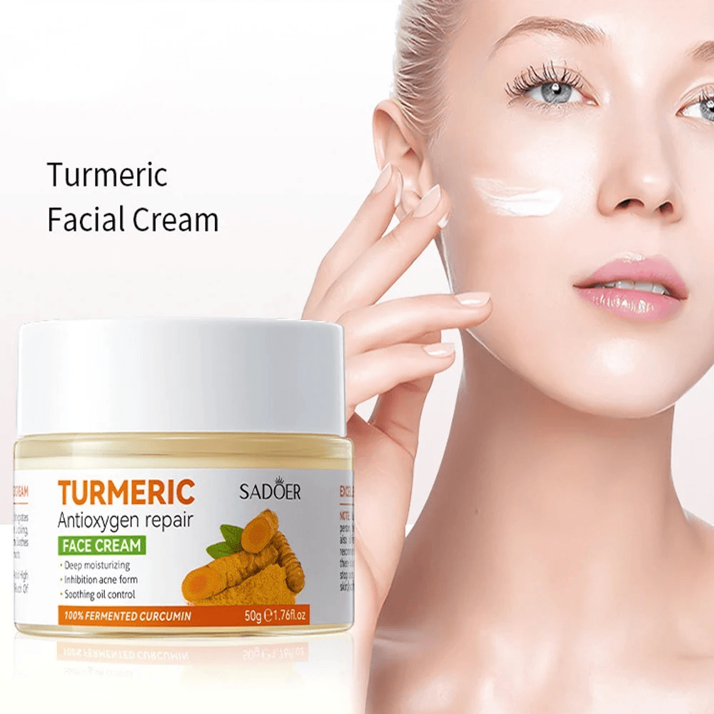Sandoer Turmeric Antioxidant Repair Face Cream (50g)