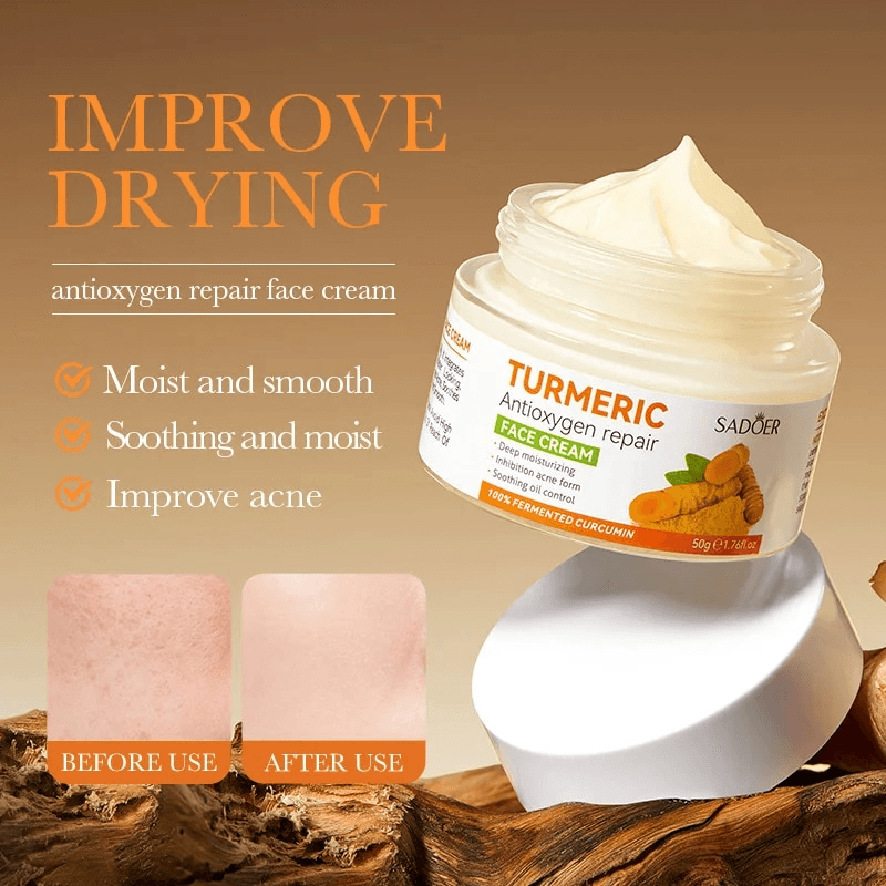 Sandoer Turmeric Antioxidant Repair Face Cream (50g)