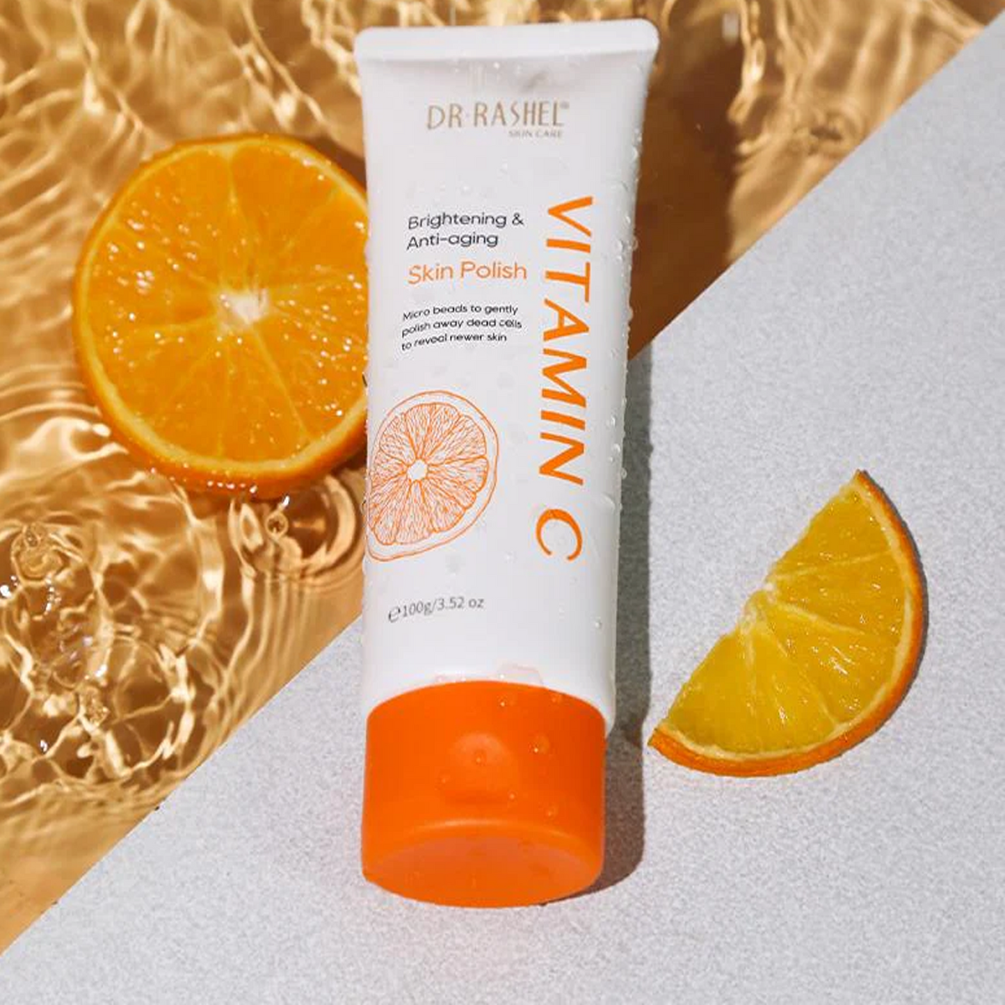 Dr. Rashel Vitamin C Brightening and Anti Aging Skin Polish - 100g