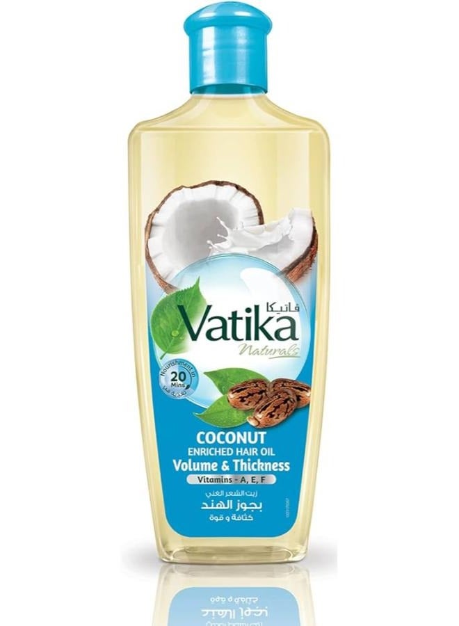 Vatika Naturals Coconut Enriched Hair Oil 200ml Kuwait