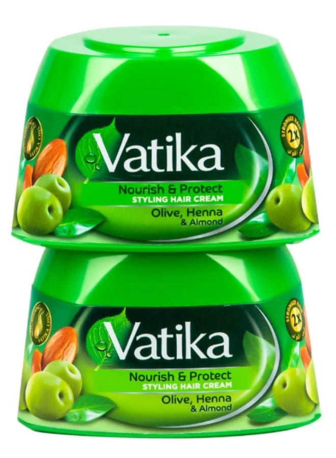 Vatika Naturals Nourish & Protect Styling Hair Cream 140ml Kuwait