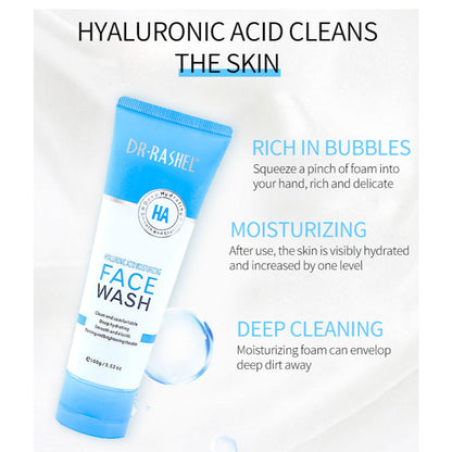 Dr. Rashel Hyaluronic Acid Moisturizing Face Wash - 100g