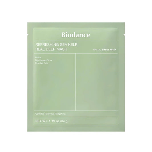 Biodance Refreshing Sea Kelp Real Deep Mask – 1 Sheet