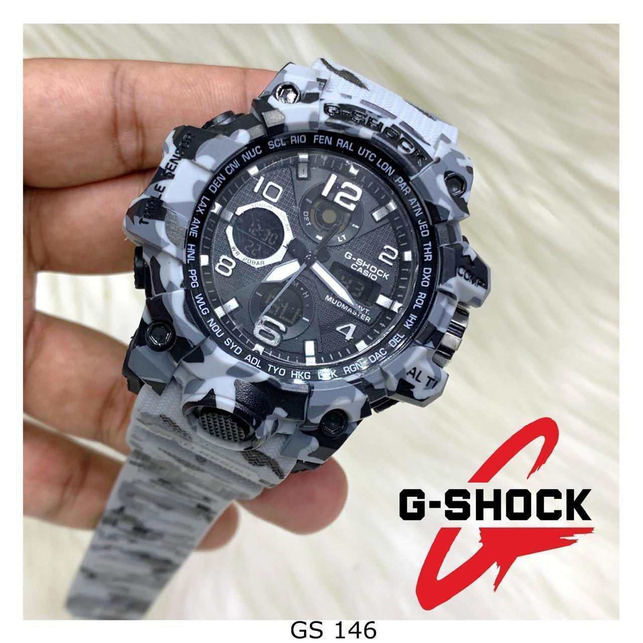 Casio G-Shock GS 139 डुअल डिस्प्ले स्पोर्ट्स वॉच